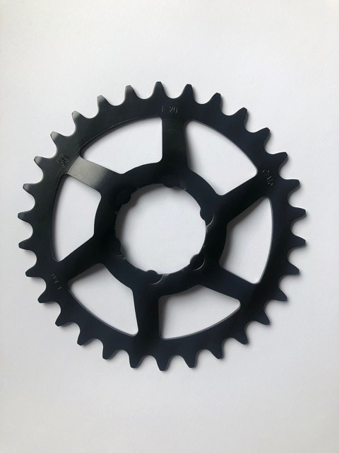 Steckzahnkranz gekröpft für Shimano 5-Gang