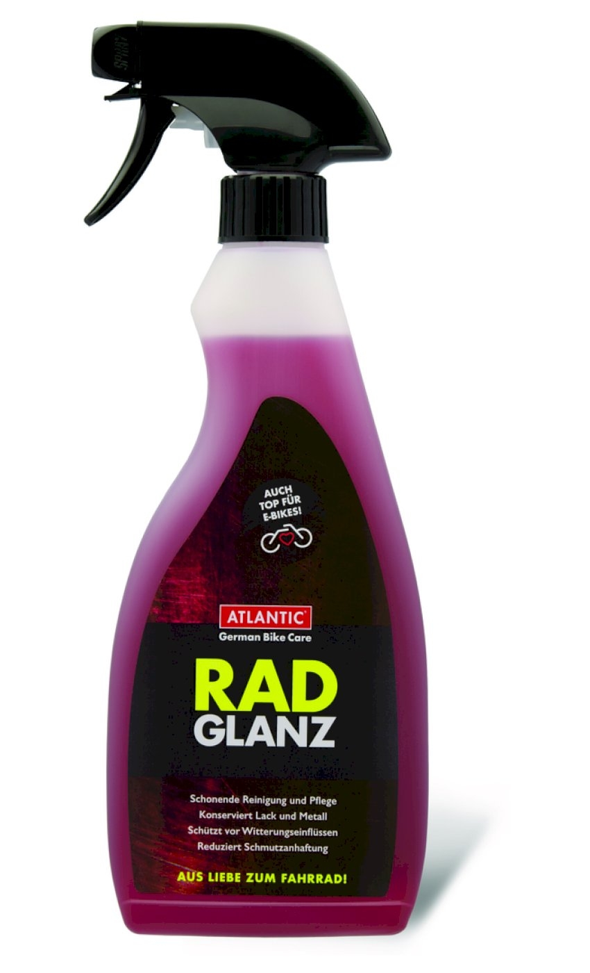 Radglanz mit Sprühkopf