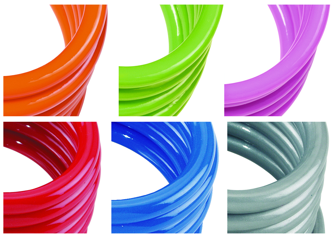 Zahlen-Kabelschloss 3406C/55 Color