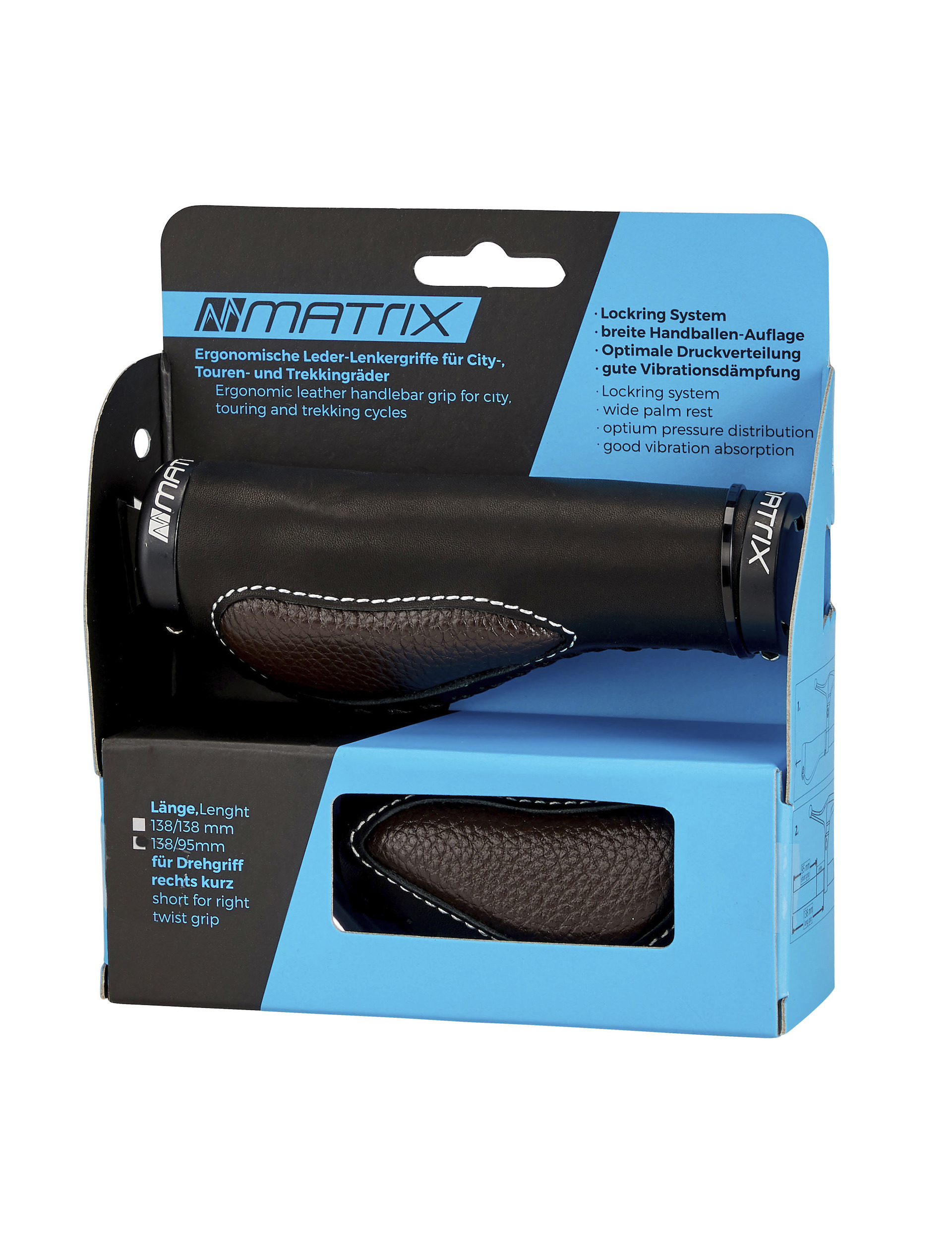 Lenkergriff G16 Leder