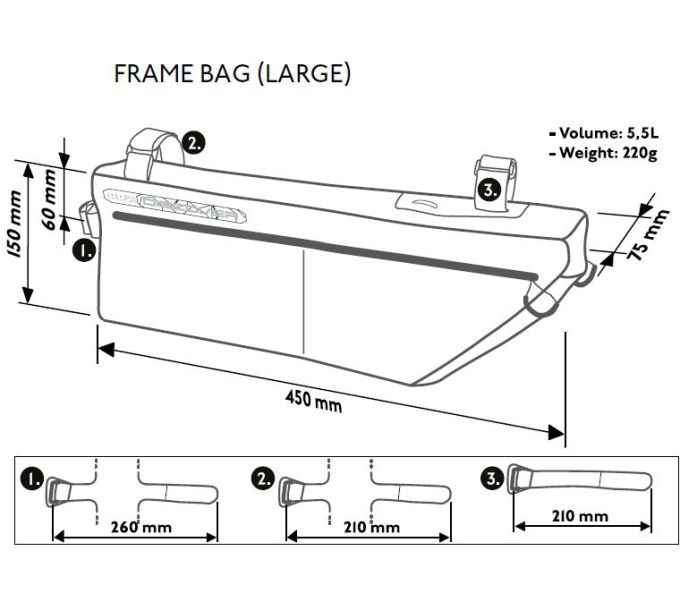Rahmentasche Discover
