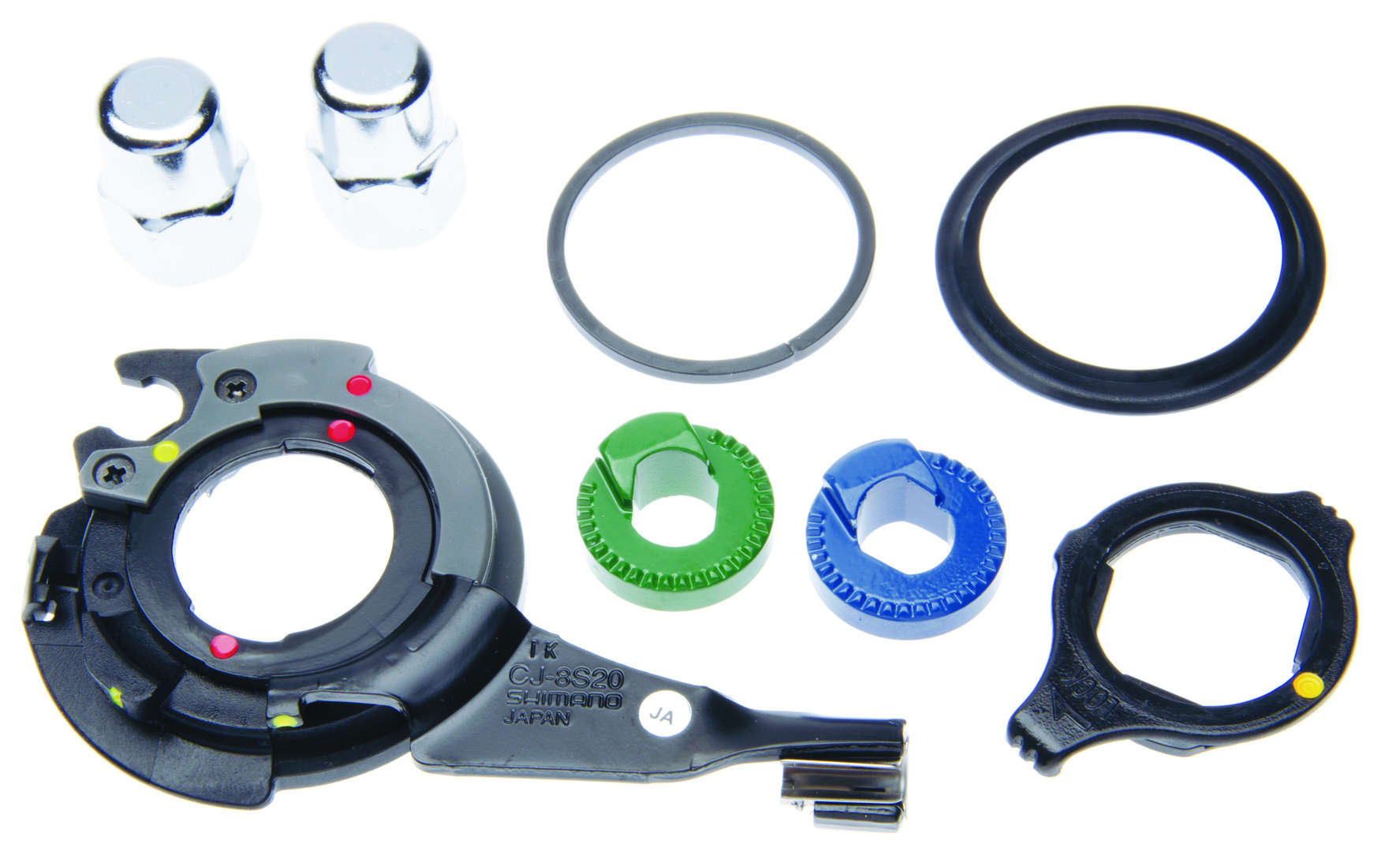 Komponenten für 8-Gang Alfine Nabe